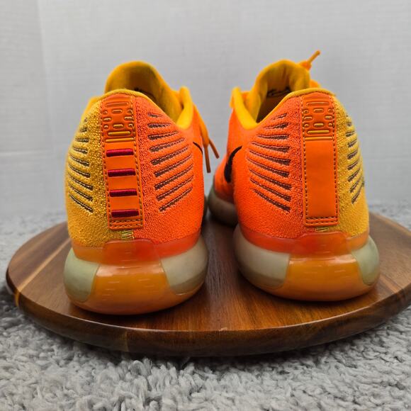 Nike Mens 11.5 Kobe 10 Elite Chester Orange Athletic Basketball Shoe 747212-818 - Picture 2 of 12